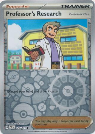 122/131 - Professor's Research - Professor Oak RH - Prismatic Evolutions