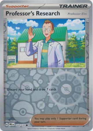 123/131 - Professor's Research - Professor Elm RH - Prismatic Evolutions