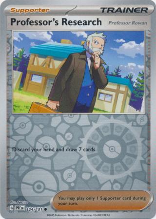 124/131 - Professor's Research - Professor Rowan RH - Prismatic Evolutions