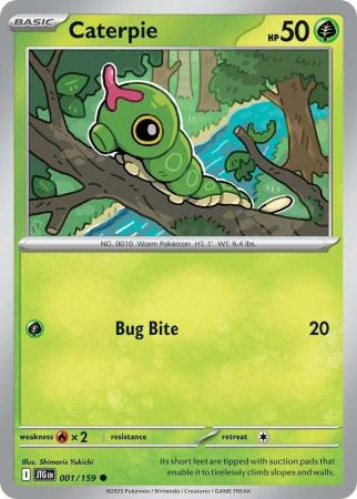 001/159 - Caterpie - Journey Together