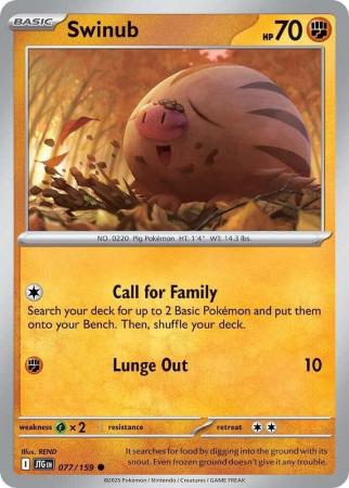 077/159 - Swinub - Journey Together