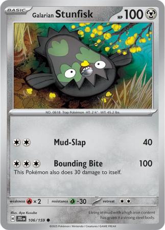 106/159 - Galarian Stunfisk - Journey Together