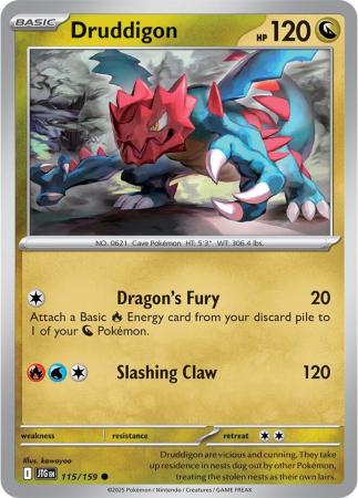 115/159 - Druddigon - Journey Together