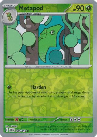 002/159 - Metapod RH - Journey Together