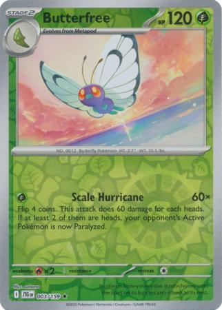 003/159 - Butterfree RH - Journey Together