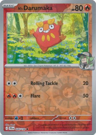 026/159 - N's Darumaka RH - Journey Together
