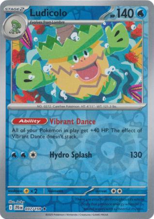 037/159 - Ludicolo RH - Journey Together