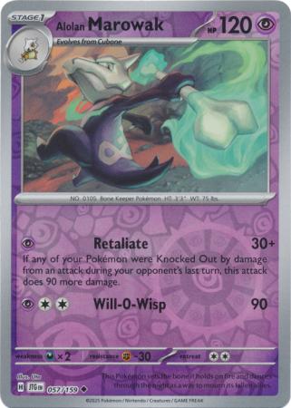 057/159 - Alolan Marowak RH - Journey Together