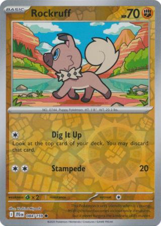084/159 - Rockruff RH - Journey Together