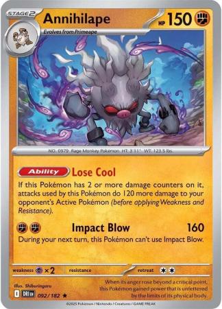 092/182 - Annihilape - Destined Rivals