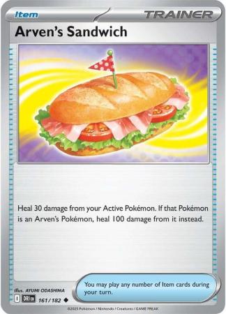 161/182 - Arven's Sandwich - Destined Rivals