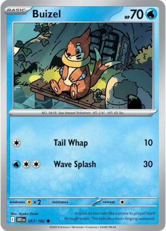 057/182 - Buizel - Destined Rivals