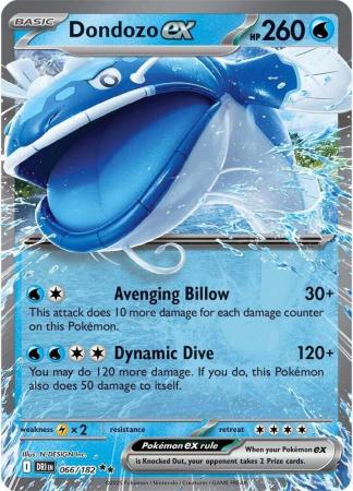 066/182 - Dondozo ex - Destined Rivals