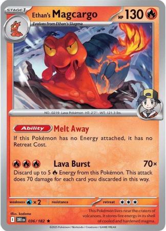 036/182 - Ethan's Magcargo - Destined Rivals