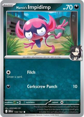 134/182 - Marnie's Impidimp - Destined Rivals