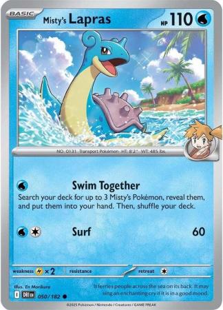 050/182 - Misty's Lapras - Destined Rivals
