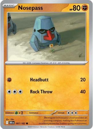 097/182 - Nosepass - Destined Rivals