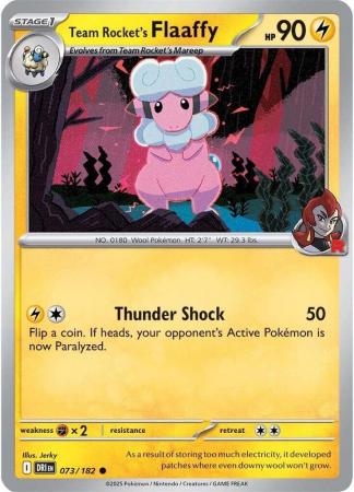 073/182 - Team Rocket's Flaaffy - Destined Rivals