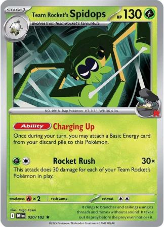020/182 - Team Rocket's Spidops - Destined Rivals