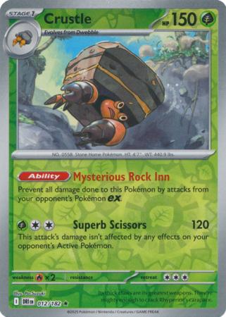 012/182 - Crustle RH - Destined Rivals