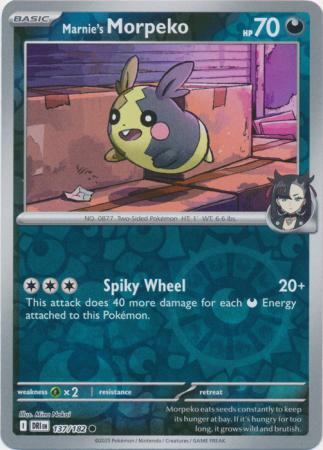 137/182 - Marnie's Morpeko RH - Destined Rivals