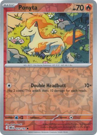 029/182 - Ponyta RH - Destined Rivals