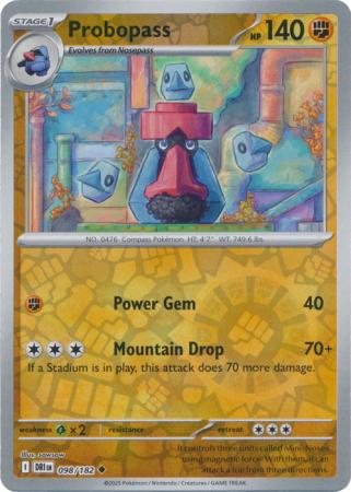 098/182 - Probopass RH - Destined Rivals