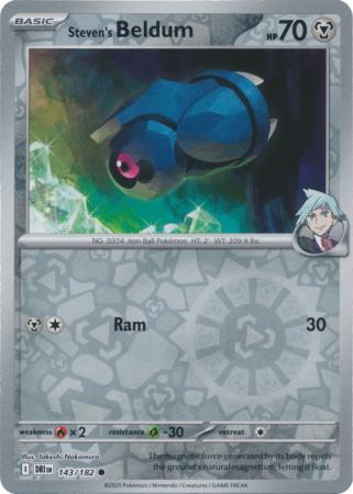 143/182 - Steven's Beldum RH - Destined Rivals