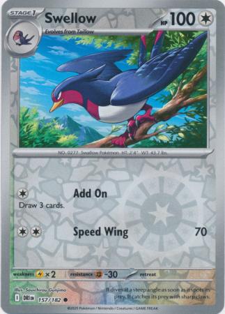 157/182 - Swellow RH - Destined Rivals