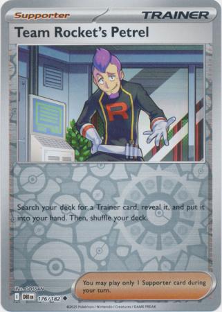176/182 - Team Rocket's Petrel RH - Destined Rivals