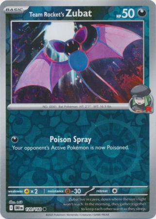 120/182 - Team Rocket's Zubat RH - Destined Rivals