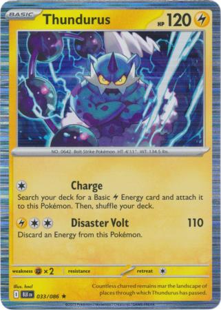 033/086 - Thundurus - Black Bolt