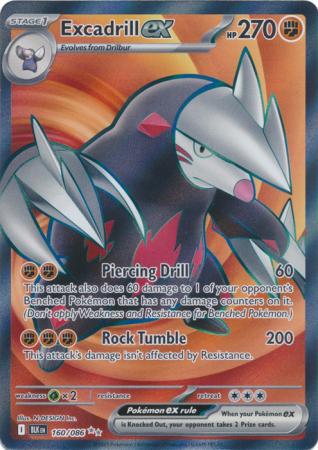 160/086 - Excadrill ex - Black Bolt