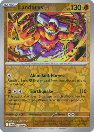053/086 - Landorus RH - Black Bolt