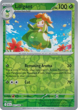 007/086 - Lilligant RH - Black Bolt