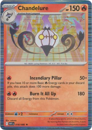018/086 - Chandelure - White Flare
