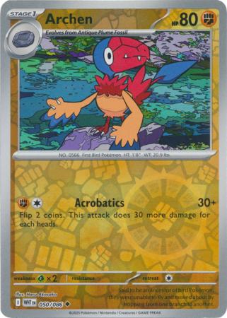 050/086 - Archen RH - White Flare