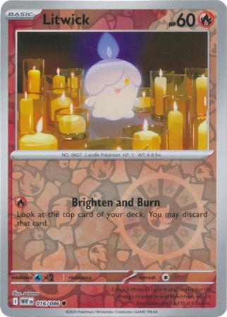 016/086 - Litwick RH - White Flare