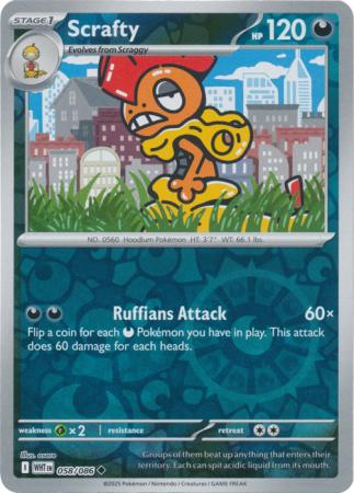058/086 - Scrafty RH - White Flare