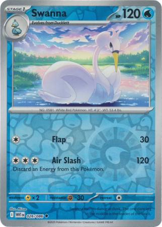 026/086 - Swanna RH - White Flare