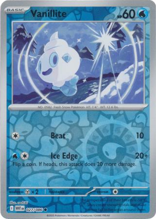 027/086 - Vanillite RH - White Flare