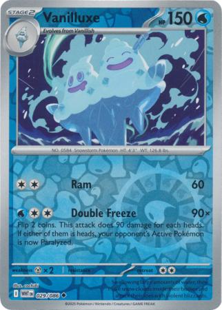 029/086 - Vanilluxe RH - White Flare