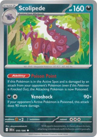 056/086 - Scolipede - Black Bolt