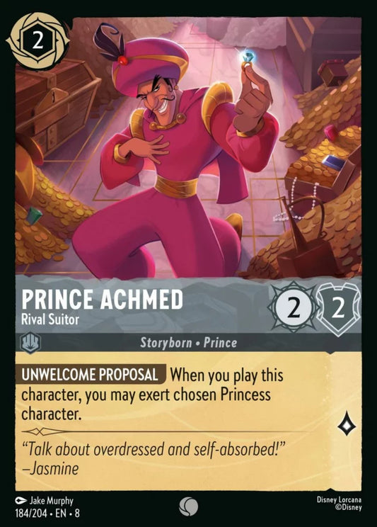 184/204 - Prince Achmed – Rival Suitor - Reign of Jafar