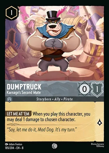 185/204 - Dumptruck – Karnage’s Second Mate - Reign of Jafar