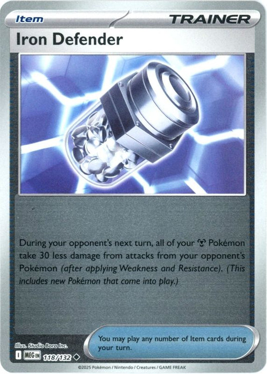 118/132 - Iron Defender RH - Mega Evolution
