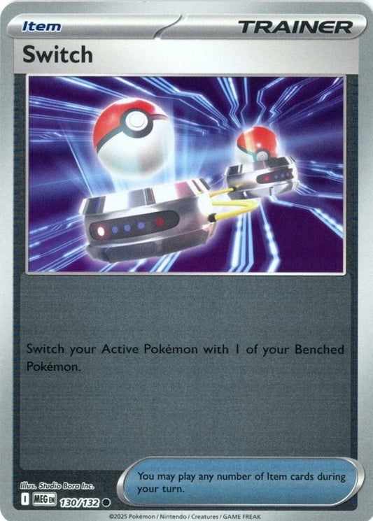 130/132 - Switch RH - Mega Evolution