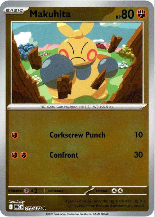 072/132 - Makuhita RH - Mega Evolution
