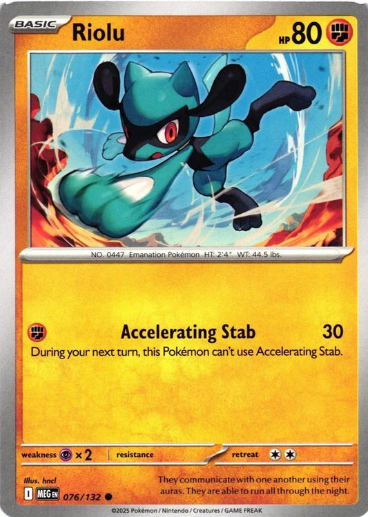 076/132 - Riolu - Mega Evolution