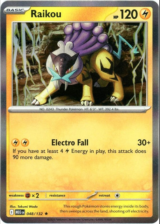 048/132 - Raikou - Mega Evolution